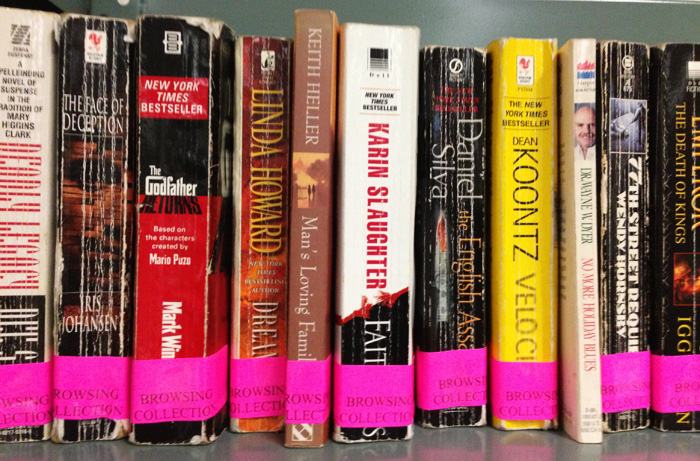 Lloyd Sealy Library browsing collection