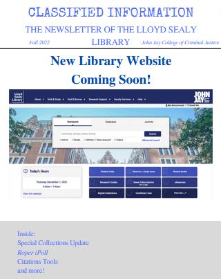 Cover of newsletter