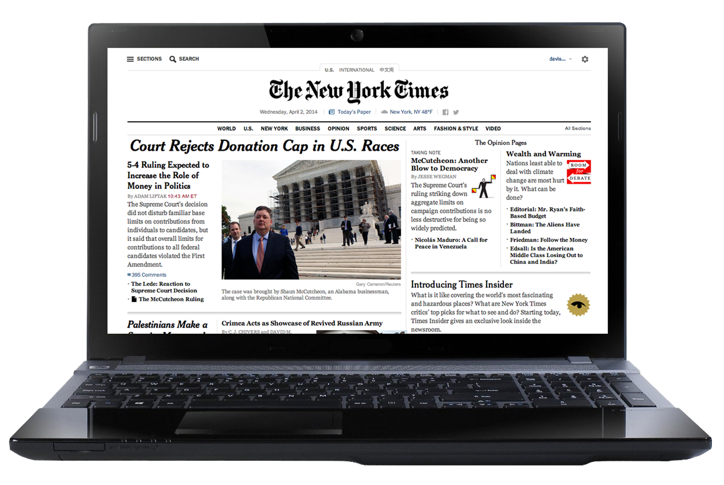 The New York Times — Complimentary Access Lloyd Sealy Library At 