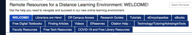 Remote Resources for a Distance Learning Environment