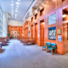 Photograph of the Niederhoffer Lounge in the Library