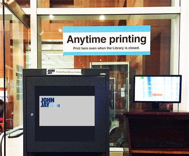 Anytime Printing station