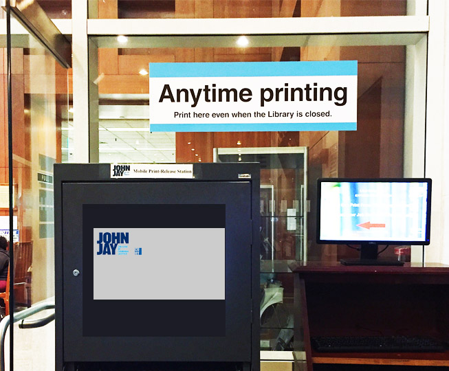Anytime Printing station