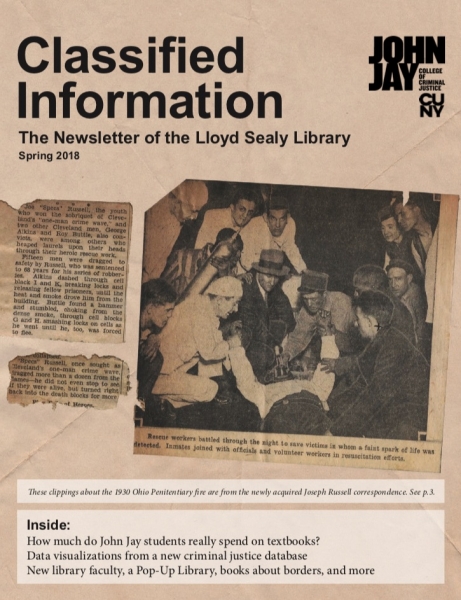 Click to download PDF of newsletter (2MB) Cover of newsletter