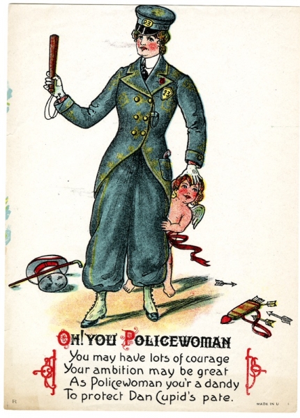 Woman police officer