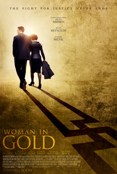 Woman in gold poster