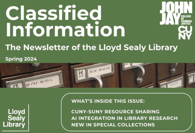 Spring 2024 Library Newsletter